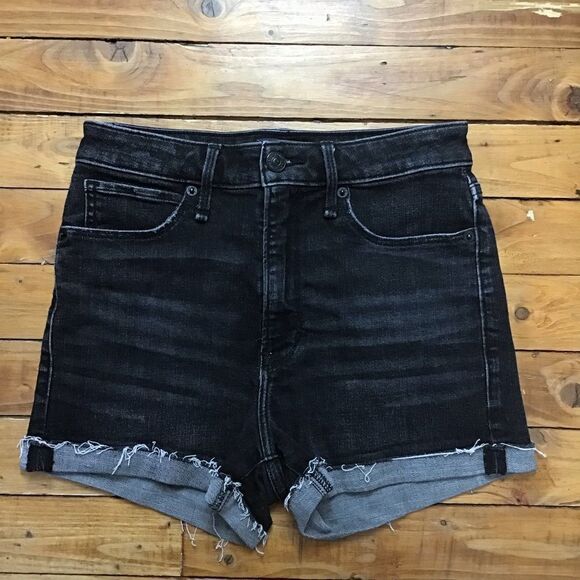 A&f High rise Simone jeans shorts 25 jorts high rise waist - Picture 1 of 7